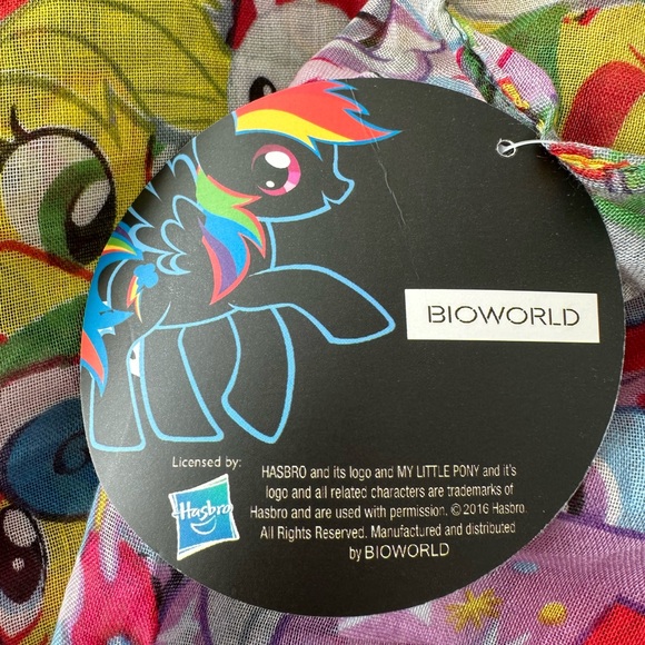 My Little Pony Colorful Scarf - Picture 2 of 4